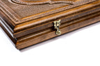 Handmade Wooden Backgammon Set with Geghard Monastery, 60 cm - photo 7