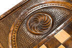 Handmade Wooden Backgammon Set with Geghard Monastery, 60 cm - photo 10
