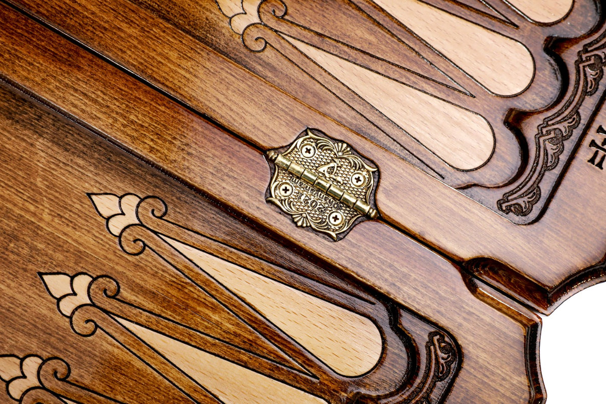 Backgammon-Set mit Kontur-Silhouette, 60 cm – Foto 11