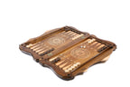 Handmade Wooden Backgammon Set with Khor Virap Monastery and Ararat Outline, 60 cm - photo 3