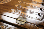 Handmade Wooden Backgammon Set with Khor Virap Monastery and Ararat Outline, 60 cm - photo 8