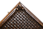 Handmade Wooden Backgammon Set with Mount Ararat and Ornamental Braid Pattern, 60 cm - photo 8