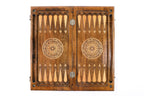 Handmade Wooden Backgammon Set with Mount Ararat and Ornamental Braid Pattern, 60 cm - photo 11