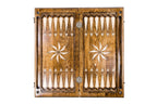Handmade Wooden Backgammon Set with Eagle and Octagram, 60 cm - photo 9