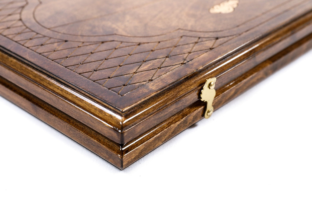 Handmade Wooden Backgammon Set with Mount Ararat, 60 cm - photo 5