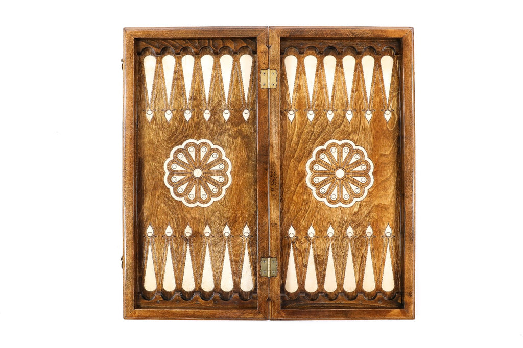 Handmade Wooden Backgammon Set with Mount Ararat, 60 cm - photo 7