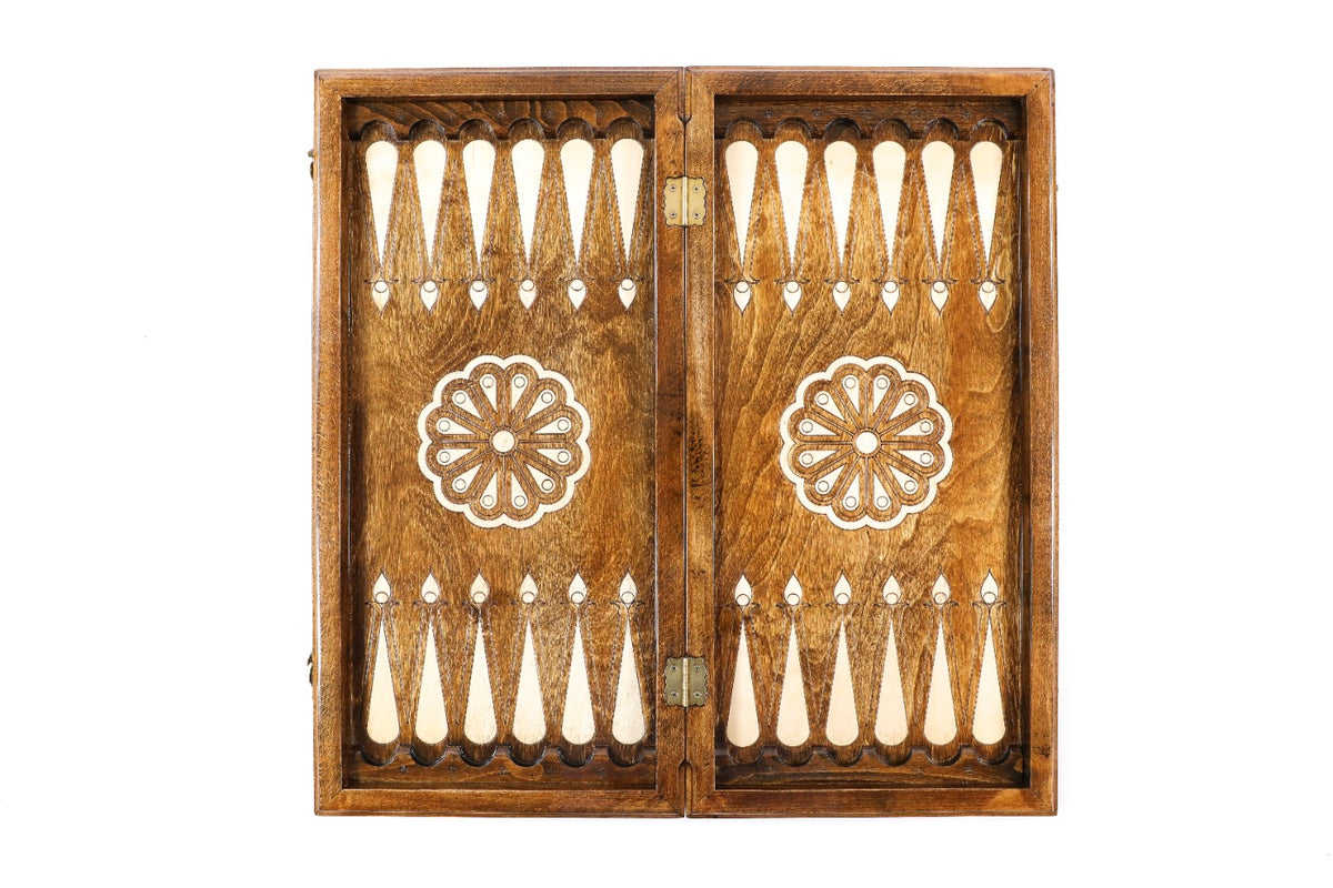 Handmade Wooden Backgammon Set with Mount Ararat, 60 cm - photo 7