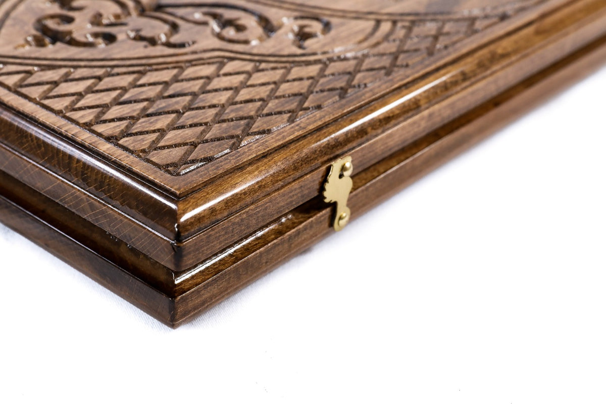 Handmade Wooden Backgammon Set with Mount Ararat, 60 cm - photo 7