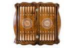 Handmade Wooden Two-Sided Backgammon Set with Octagram, 60 cm - photo 8
