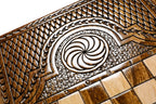 Handmade Wooden Backgammon Set with Geghard Monastery, 40 cm - photo 10