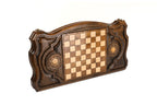 Handmade Wooden Backgammon Set with Lalesh Temple, 60 cm - photo 4