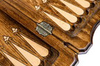 Handmade Wooden Backgammon Set with Church of St. Gayane and Ararat Outline, 50 cm - photo 10