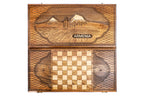 Handmade Wooden Backgammon Set with Mount Ararat, 60 cm - photo 11
