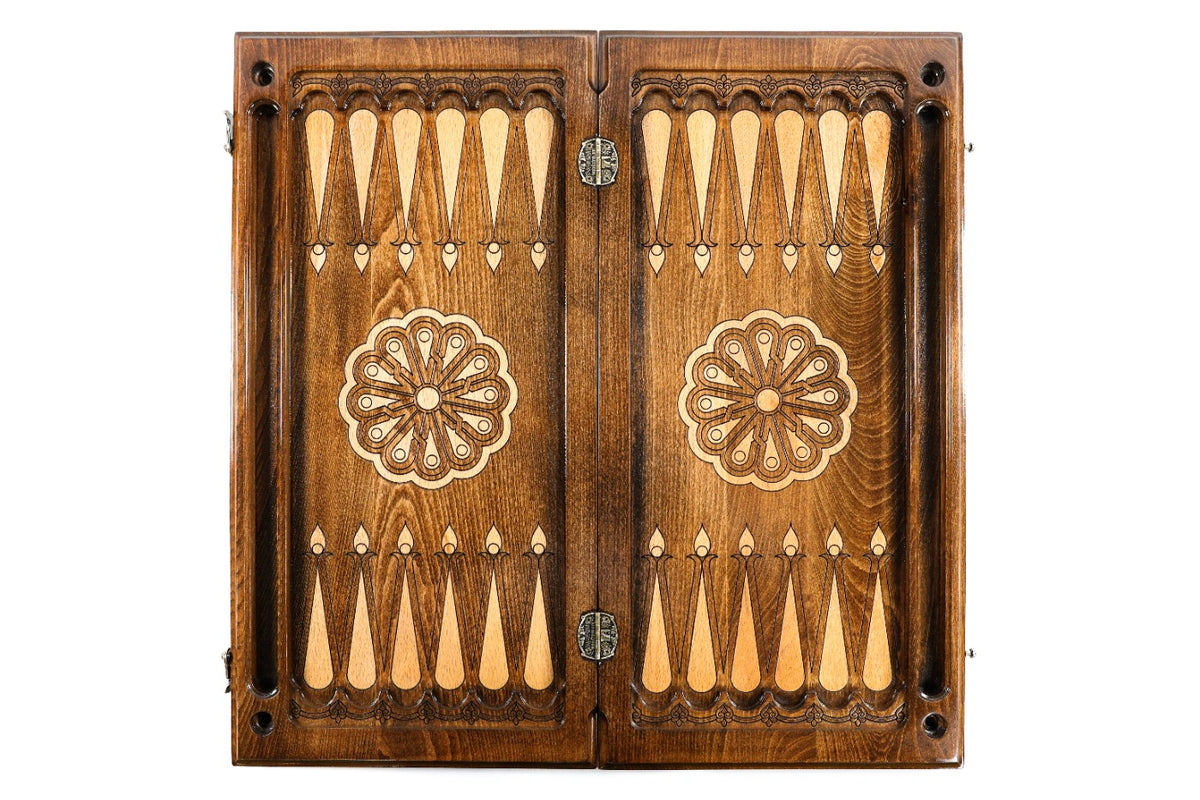 Handmade Wooden Backgammon Set with Mount Ararat, 60 cm - photo 12