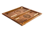 Handmade Wooden Backgammon Set, Classic Board, 60 cm - photo 3
