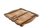 Handmade Wooden Backgammon Set with Tatarstan Coat of Arms, 60 cm - photo 3