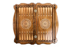 Handmade Wooden Backgammon Set with Tatarstan Coat of Arms, 60 cm - photo 12