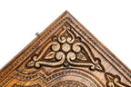 Handmade Wooden Two-Sided Backgammon Set with Gandzasar and Cross, 70 cm - photo 9