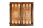 Handmade Wooden Two-Sided Backgammon Set with Gandzasar and Cross, 70 cm - photo 12