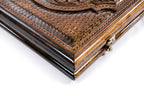 Handmade Walnut Backgammon Set with Garni Temple, 60 cm - photo 7