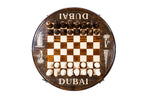 Handmade Wooden Circular Chess Set with Dubai Edition, 40 cm - photo 5