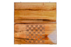 Handmade Walnut Backgammon Set, Classic Board, 60 cm - photo 11