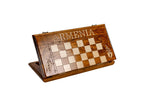 Handmade Wooden Chess and Backgammon Set, Classic Board, 50 cm - photo 4