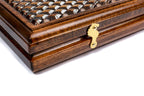Handmade Wooden Backgammon Set with Uzbekistan Coat of Arms, 60 cm - photo 7