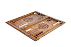 Handmade Walnut Backgammon Set, Classic Board, 60 cm - photo 3