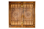 Handmade Wooden Backgammon Set with Armenian Ornament, 60 cm - photo 12