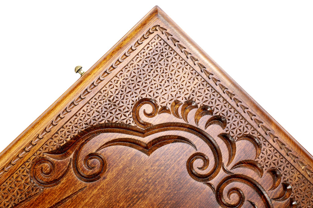 Handmade Wooden Backgammon Set with Mount Ararat, 60 cm - photo 8