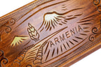 Handmade Wooden Backgammon Set with Mount Ararat, 60 cm - photo 2