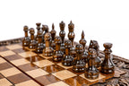 Handmade Wooden Chess and Backgammon Set with Mount Ararat, 30 cm - photo 9