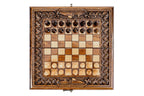 Handmade Wooden Chess and Backgammon Set with Mount Ararat, 30 cm - photo 6