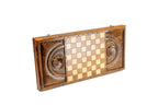 Handmade Wooden Backgammon Set with David of Sassoun, 60 cm - photo 4