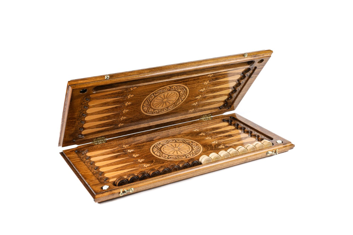 Backgammon-Set mit Kathedrale von Etschmiadsin, 60 cm – Foto 5