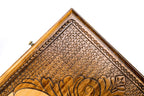 Handmade Wooden Backgammon Set with Etchmiadzin Cathedral, 60 cm - photo 8