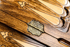 Handmade Wooden Backgammon Set with Etchmiadzin Cathedral, 60 cm - photo 10