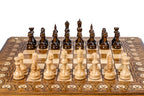 Handmade Wooden Chess Set, Classic Board, 30 cm - photo 3