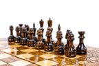 Handmade Wooden Chess Set, Classic Board, 30 cm - photo 8