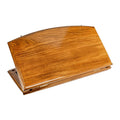 Handmade Wooden Backgammon Set with Arch-Style Outline, 60 cm
