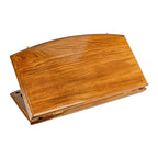 Handmade Wooden Backgammon Set with Arch-Style Outline, 60 cm