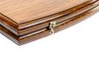 Handmade Wooden Backgammon Set with Arch-Style Outline, 60 cm - photo 7
