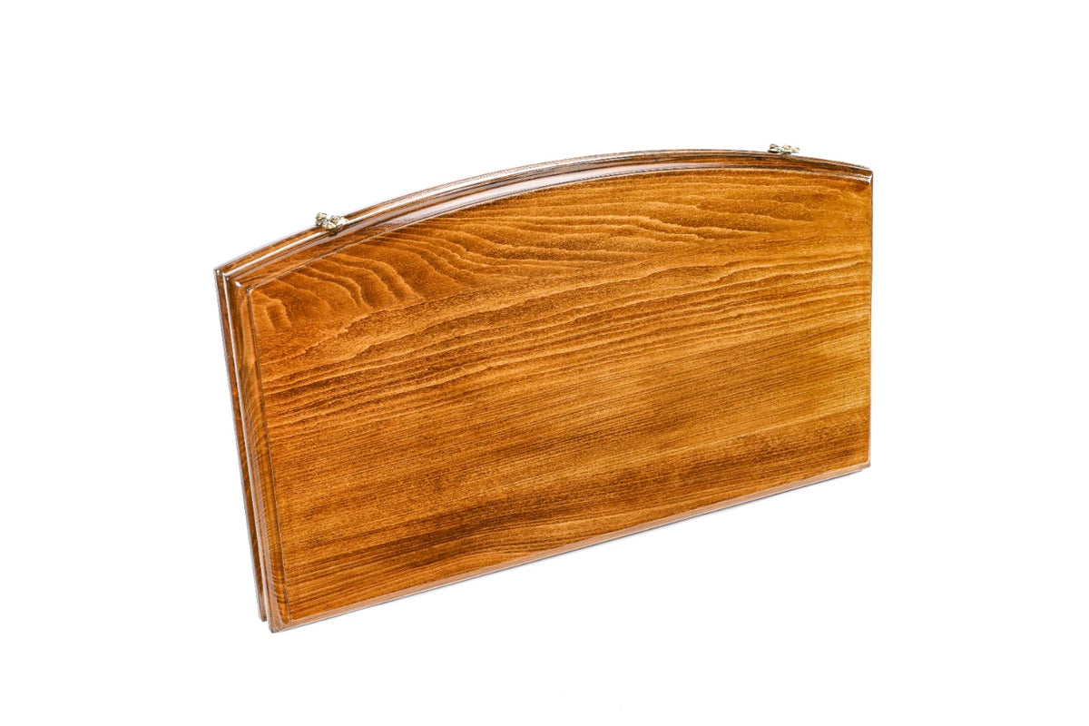 Handmade Wooden Backgammon Set with Arch-Style Outline, 60 cm - photo 2