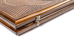 Handmade Wooden Backgammon Set with Horses, 60 cm - photo 7
