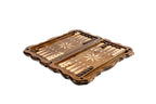 Handmade Wooden Backgammon Set with Tiger and Octagram, 60 cm - photo 3