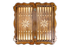 Handmade Wooden Backgammon Set with Tiger and Octagram, 60 cm - photo 12