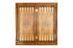 Handmade Wooden Backgammon Set with Wolf, 60 cm - photo 12