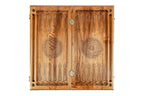 Handmade Walnut Backgammon Set, Classic Board, 60 cm - photo 12