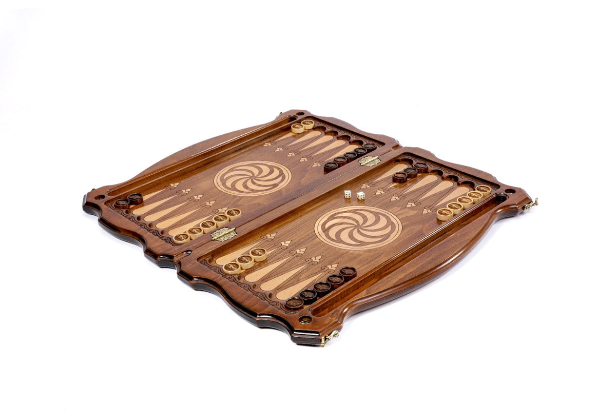 Klassisches Backgammon-Set, 60 cm (Modell 11392) – Foto 3
